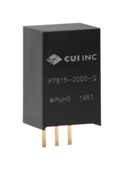 CUI P7806-2000-S DC/DC Converter, -6.5V/1A Out, ITE, 2 Output, 13 W, 6.5 V, 2 A, P78-2000-S Series