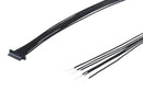 MOLEX 2263921084 Cable Assembly, Zero-Hachi Receptacle to Free End, 8 Ways, 0.8 mm, 1 Row, 600 mm, 23.6 "