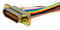 ITT CANNON MDM-BT-21TE-SJS D Sub Backshell, Band Tied, 21 Pos, MDM Series, 180&deg;, Aluminium Body