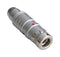 BULGIN LIMITED PPCFGG0K04CLAD Circular Connector, Push Pull Y Series, Straight Plug, 4 Contacts, Solder Pin, Push-Pull