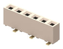 GCT BG306-05-A-1-0400-L-B PCB Receptacle, Board-to-Board, 2.54 mm, 1 Rows, 5 Contacts, Surface Mount