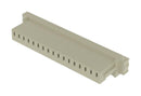 SAMTEC ISS1-17 Connector Housing, White Nylon, 1Row, MicroMate ISS1 Series, Receptacle, 17 Ways, 2.54 mm