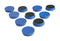 ECLIPSE MAGNETICS RM768/BLU Marker Magnet, Ferrite, 30 mm Diameter x 7mm Height, Blue