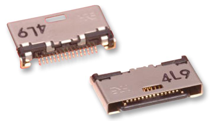 HIROSE / HRS LX60-12S I/O Connector, 12 Contacts, Receptacle, I/O, Solder, LX, PCB Mount 245-0018-3-00