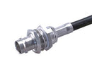 HUBER+SUHNER 24"BNO-0-4-1/133"NE RF / Coaxial Connector, BNO Coaxial, Straight Bulkhead Jack, Solder, Crimp, K05790, RG108A/U