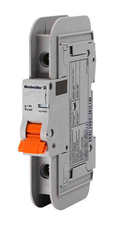 WEIDMULLER 2477890000 THERMAL MAG CKT BREAKER, 1P, 8A, 120VAC