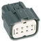 MOLEX 19418-0001 Automotive Connector Housing, MX150L 19418 Series, Receptacle, 8 Ways