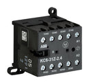 ABB GJH1213001R0311 Relay Contactor, KC6 Series, 3PST-NO, SPST-NC, 4P, 2 A at 500 VAC, 690 VAC KC6-31Z 24DC