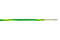ALPHA WIRE 3071 GY005 Wire, PVC, Green, Yellow, 22 AWG, 0.357 mm&sup2;, 100 ft
