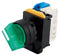 MULTICOMP PRO MPA20F-2E10Q4G Selector Switch, SPST-NO, IP65, 2 Position, 120 V, 10 A, Screw, MP Selector Switches