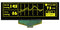 MIDAS DISPLAYS MCOT256064CY-YM Graphic OLED, 256 x 64 Pixels, Yellow on Black, 2.5V, Parallel, SPI, 146mm x 45mm, -40 &deg;C