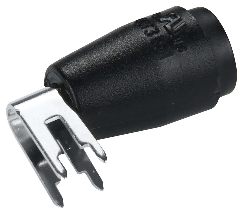 CAL TEST ELECTRONICS CT3151SP-0 Banana Test Connector, Jack, Panel PCB Mount, 25 A, 1 kV, Nickel Plated Contacts, Black