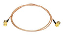 MUELLER ELECTRIC BU-4150032MM250 RF / Coaxial Cable Assembly, 90&deg; SMA Plug to 90&deg; SMA Plug, RG316, 50 ohm, 9.9 ", 250 mm