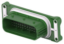 AMP - TE CONNECTIVITY 5-1418363-1 Automotive Connector, LEAVYSEAL Series, Straight Header, 39 Contacts, Solder Pin