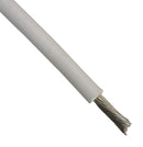 ALPHA WIRE 5857 WH005 Wire, Stranded, Hook Up, PTFE, White, 18 AWG, 0.96 mm&sup2;, 100 ft, 30.5 m