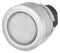 EAO 46-2234.4FK0.000 Switch Actuator, Maintained, Flush, White, EAO 46 Series 30.5mm Illuminated Pushbutton Switches