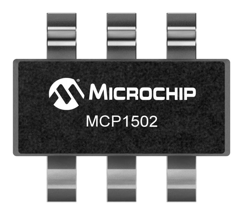 Microchip MCP1502T-33E/CHY MCP1502T-33E/CHY Voltage Reference Series - Fixed AEC-Q100 &plusmn; 5ppm/&deg;C 3.3 V 0.1 % SOT-23-6 -40 &deg;C to 125