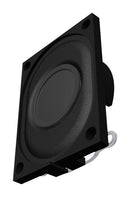 PUI AUDIO AS02708CO-WR-R Speaker, 250 Hz to 20 kHz, 8 ohm, 3 W, 80 dBA, Oval with Rectangular Frame, Panel Mount