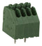 TE CONNECTIVITY 1-2834021-4 Wire-To-Board Terminal Block, Screwless, 2.5 mm, 4 Ways, 26 AWG, 20 AWG, Push In