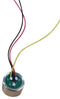 PUI AUDIO POM-2739L-HD3-LW100-R Microphone, Omnidirectional, 20 Hz to 20 kHz, 1 VDC to 10 VDC, 2.2 kohm, -39 dB, 500 &micro;A
