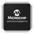 MICROCHIP DSPIC33CK1024MP710-I/PT Digital Signal Controller, dsPIC33C Series, 100 MHz, 1 MB