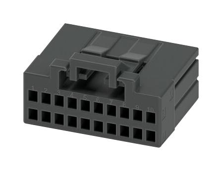 PHOENIX CONTACT 1378322 Connector Housing, 2 Row, CONNEXIS DD Series, Receptacle, 20 Ways, 2.5 mm