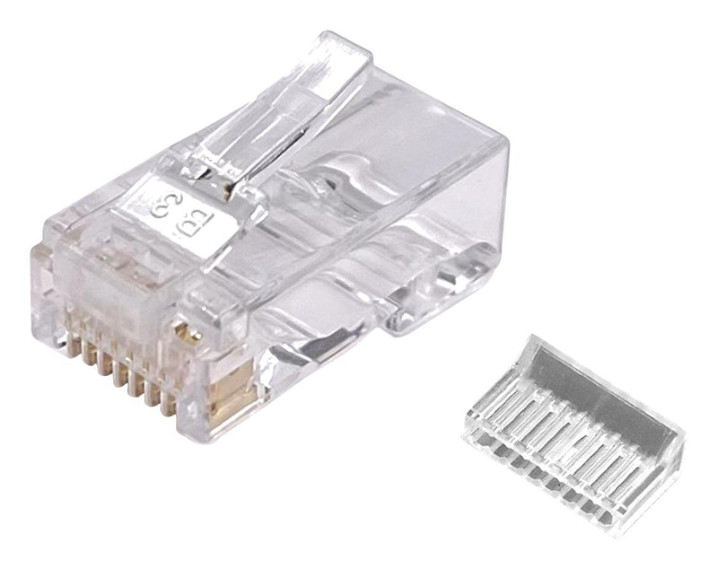 MH CONNECTORS MHRJC6R11NN Modular Connector, RJ45 Plug, 1 x 1 (Port), 8P8C, Cat6, Cable Mount