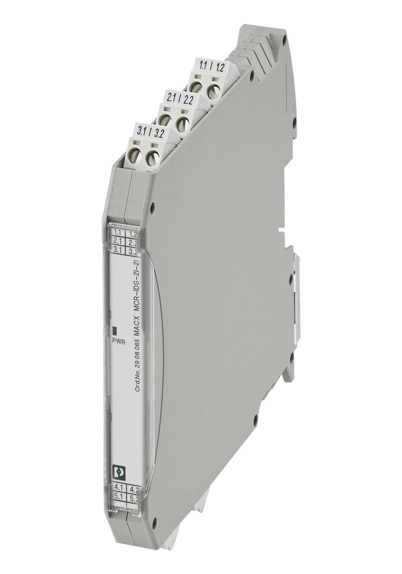 PHOENIX CONTACT MACX MCR-IDS-2I-2I Signal Converter, IP20, Current, Current, 2 Channels, 24 VDC