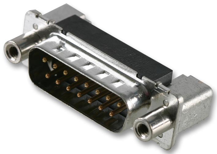 TE CONNECTIVITY 3-1740199-2 D Sub Connector, Standard, Plug, AMPLIMITE HD-20 Series, 25 Contacts, DB, Solder