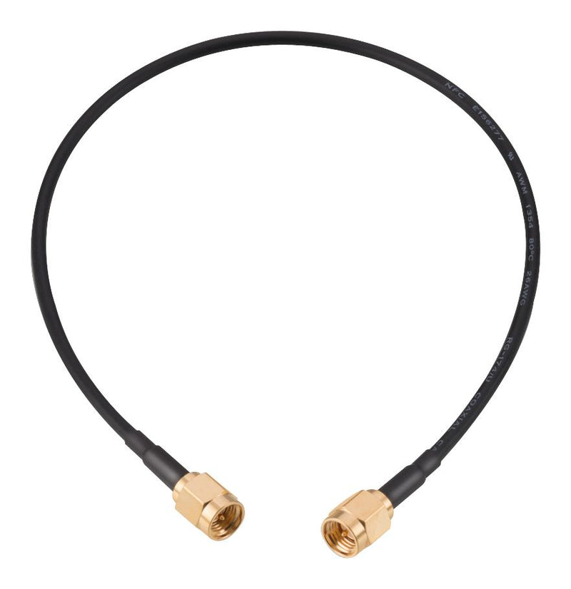 WURTH ELEKTRONIK 655035035100003 RF / Coaxial Cable Assembly, SMA Plug to SMA Plug, RG174/U, 50 ohm, 3.3 ft, 1 m