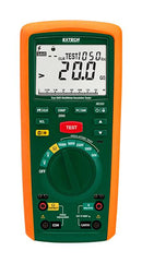 EXTECH INSTRUMENTS MG320 Insulation Tester, Digital Megohmmeter, 50V, 100V, 250V, 500V, 1kV, 50Mohm to 20Gohm, 0 &deg;C, 40 &deg;C
