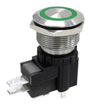 MULTICOMP PRO MPW22-A0F1L612-A1ZB Vandal Resistant Switch, 24 V LED, MP Vandal Resistant Switches Latching, 22 mm, SPDT, Latching