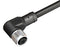 ALTECH CBF12-R44N0-05BPUR CBL ASSY, 4P R/A M12 RCPT-FREE END/16.4