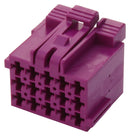 AMP - TE CONNECTIVITY 1-967623-1 Automotive Connector Housing, Junior Power Timer, Receptacle, 15 Ways