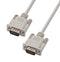 L-COM CS2N9MM-50 Computer Cable, D Subminiature Plug, 9 Way, D Subminiature Plug, 9 Way, 50 ft, 15.2 m, Light Grey