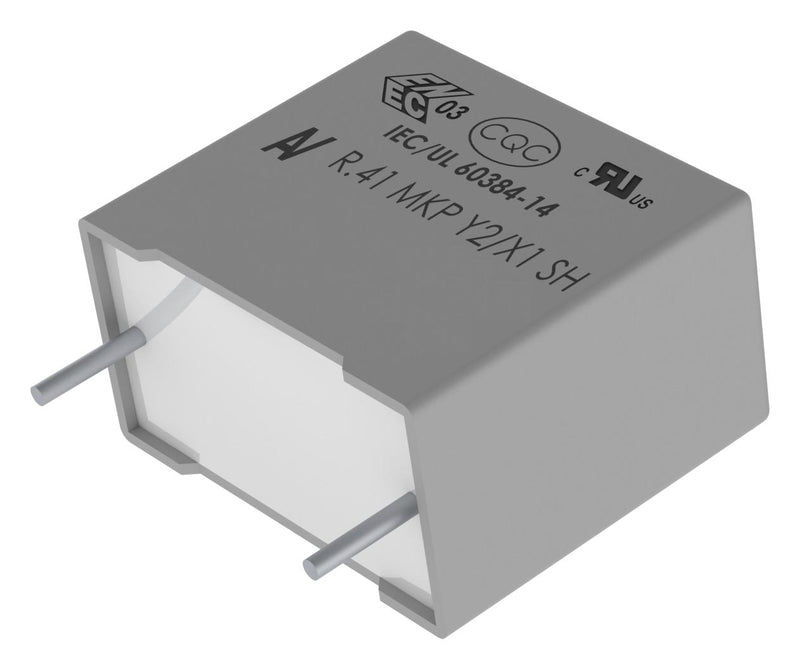 KEMET R413R333050P0K Safety Capacitor, Metallized PP, Radial Box - 2 Pin, 0.33 &micro;F, &plusmn; 10%, Y2, Through Hole