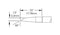 METCAL SMC-7HF6033S Soldering Tip, SMC-7 Series, 60&deg; Hoof, 3.3 mm, Standard