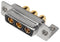 MH CONNECTORS MHCDR3W3S4 Combination Layout D Sub Connector, MHCD Series, DA-3W3, Receptacle, 3 Contacts, 3 Power, Solder