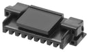 MOLEX 214526-0601 Connector Housing, 1 Row, Black, Micro-Lock Plus 214526 Series, Receptacle, 6 Ways, 1.25 mm
