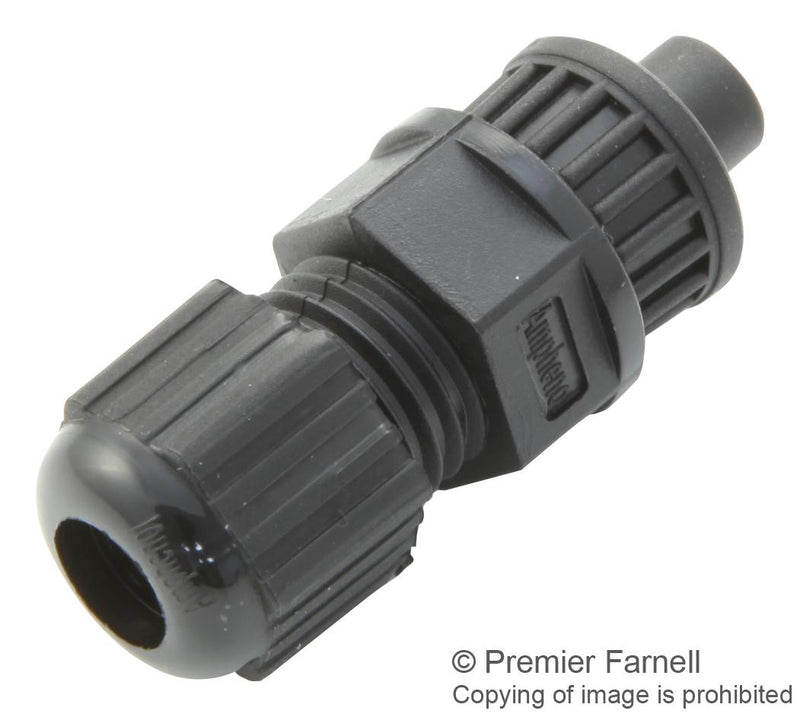 AMPHENOL LTW AD-03BFFA-LL7001 Circular Connector, Circular Industrial, Mini (A) Series, Cable Mount Receptacle, 3 Contacts