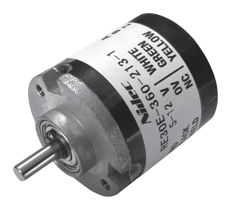 NIDEC COMPONENTS RE30E-100-213-1 Rotary Encoder, Optical, Incremental, 100 PPR, Vertical