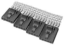 AMP - TE CONNECTIVITY 103957-1 WIRE-BOARD CONNECTOR RECEPTACLE, 2 POSITION, 2.54MM