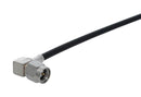 HUBER+SUHNER 16"SMA-50-3-145/133"NE RF / Coaxial Connector, SMA Coaxial, Right Angle Plug, Crimp, 50 ohm, Brass
