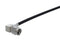 HUBER+SUHNER 16"SMA-50-3-145/133"NE RF / Coaxial Connector, SMA Coaxial, Right Angle Plug, Crimp, 50 ohm, Brass