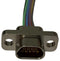 MULTICOMP PRO MP013357 Micro D Cable Assembly, 26AWG, Micro-D Receptacle to Free End, 9 Ways, 18 ", 460 mm, MP Micro-D