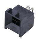 MOLEX 219637-1408 Pin Header, Power, Wire-to-Board, 2.5 mm, 2 Rows, 8 Contacts, Through Hole Right Angle