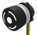EAO 84-6340.0040 Emergency Stop Switch, DPST-NC, Twist to Release, Cable, 1.5 A, 250 V