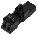 WAGO 890-212 Pluggable Terminal Block, 4.4 mm, 2 Ways, 1.5 mm&sup2;, Clamp