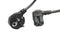 MULTICOMP PRO GW-151849 Mains Power Cord, 10/16A, 90&deg; CEE 7/7 Plug to 90&deg; IEC 60320-1 C15, 3 m, 250 V, Black