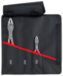 KNIPEX 00 19 61 V02 Pliers Set, Slip Joint, Front and Side Gripping Pliers, 2 Piece